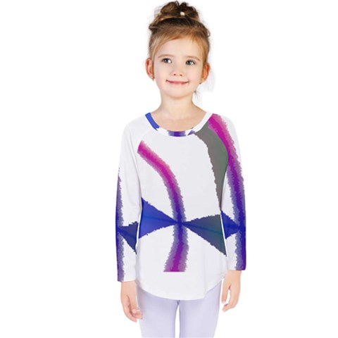 Colorful Abstract Texture Art Design T- Shirt Colorful Abstract Texture Art Design T- Shirt Kids  Long Sleeve Tee by maxcute