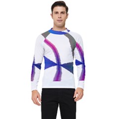 Colorful Abstract Texture Art Design T- Shirt Colorful Abstract Texture Art Design T- Shirt Men s Long Sleeve Rash Guard by maxcute