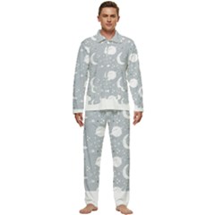 Cosmos T- Shirt Cute Baby Cosmic Pattern 7 Men s Long Sleeve Velvet Pocket Pajamas Set by maxcute