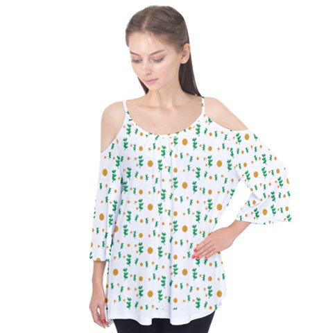 Daisy Flower T- Shirt Daisy Seamless Pattern - Daisy Flower, Floral Pattern T- Shirt Flutter Tees by maxcute