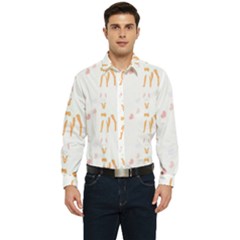 Doberman Pinscher T- Shirt Doberman Pinscher Dog Pattern T- Shirt (3) Men s Long Sleeve  Shirt