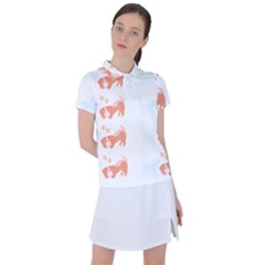 Dog And Cat Lover Pattern T- Shirtdog And Cat Lover Pattern T- Shirt Women s Polo Tee