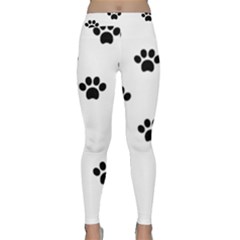 Dog Paw Print T- Shirt Paw Pattern 6 Classic Yoga Leggings