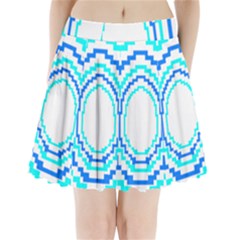 Easter Eggs T- Shirt Easter Egg Design T- Shirt Pleated Mini Skirt by maxcute