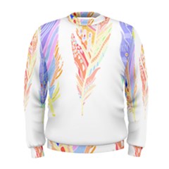 Feathers Design T- Shirtfeathers T- Shirt (1) Men s Sweatshirt by maxcute