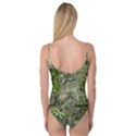 Old Stone Exterior Wall With Moss Camisole Leotard  View2