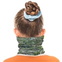 Old Stone Exterior Wall With Moss Face Covering Bandana (Kids) View2