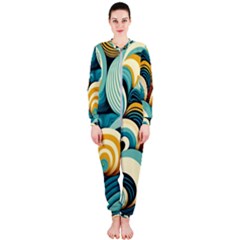 Waves Onepiece Jumpsuit (ladies) by fructosebat