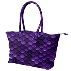 Purple Scales! Canvas Shoulder Bag by fructosebat