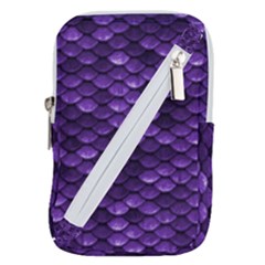 Purple Scales! Belt Pouch Bag (small) by fructosebat