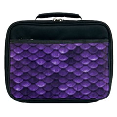 Purple Scales! Lunch Bag by fructosebat