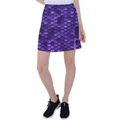 Purple Scales! Tennis Skirt by fructosebat