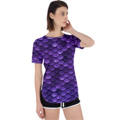 Purple Scales! Perpetual Short Sleeve T-shirt