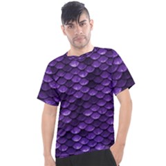 Purple Scales! Men s Sport Top by fructosebat