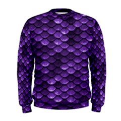 Purple Scales! Men s Sweatshirt by fructosebat