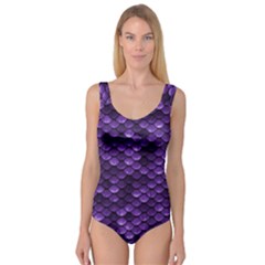 Purple Scales! Princess Tank Leotard  by fructosebat