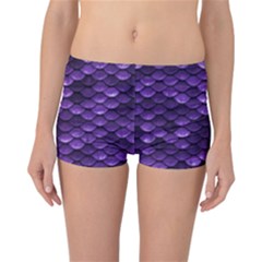 Purple Scales! Reversible Boyleg Bikini Bottoms by fructosebat