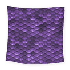 Purple Scales! Square Tapestry (large)