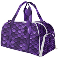Purple Scales! Burner Gym Duffel Bag by fructosebat