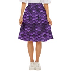 Purple Scales! Classic Short Skirt by fructosebat