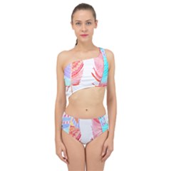 Feathers Design T- Shirtfeathers T- Shirt (2) Spliced Up Two Piece Swimsuit by maxcute