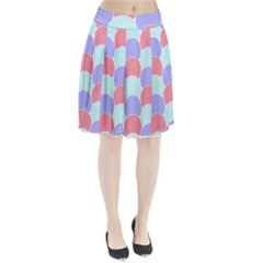 Fish Scale Pattern T- Shirtvery Peri Fish Scale Pattern T- Shirt Pleated Skirt by maxcute