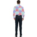 Fish Scale Pattern T- Shirtvery Peri Fish Scale Pattern T- Shirt Men s Long Sleeve  Shirt View2