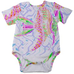 Fishing Lover T- Shirtfish T- Shirt Baby Short Sleeve Bodysuit by maxcute