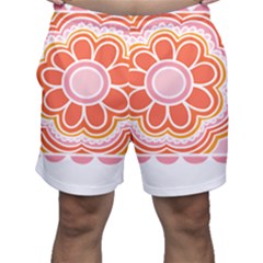 Flower T- Shirt Flower Granny Square T- Shirt Men s Shorts by maxcute