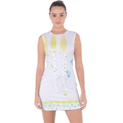 Flowers Lover T- Shirtflowers T- Shirt (10) Lace Up Front Bodycon Dress by maxcute