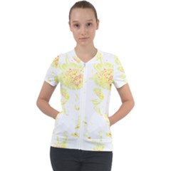 Flowers Lover T- Shirtflowers T- Shirt (11) Short Sleeve Zip Up Jacket by maxcute