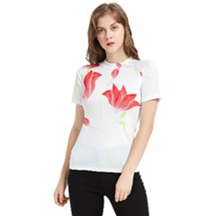 Flowers Lover T- Shirtflowers T- Shirt (2) Women s Short Sleeve Rash Guard