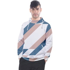 Geometric Abstract Art T- Shirt Mountain River Pattern Men s Pullover Hoodie by maxcute