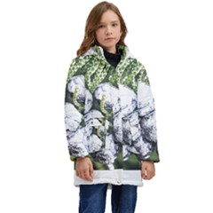 Gin T- Shirt Gin Juniper Berry Plant Photo T- Shirt Kid s Hooded Longline Puffer Jacket by maxcute