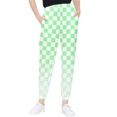 Green Checker T- Shirt Green Checker T- Shirt Tapered Pants by maxcute