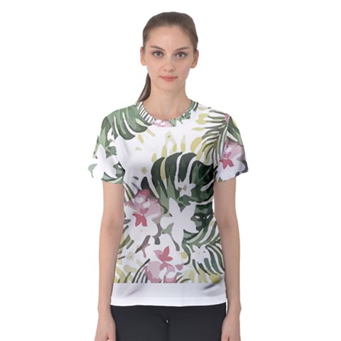 Hawaii T- Shirt Hawaii Bloom Creative T- Shirt Women s Sport Mesh Tee by maxcute