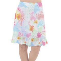 Hawaii T- Shirt Hawaii Blossoms Garden T- Shirt Fishtail Chiffon Skirt by maxcute