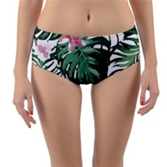 Hawaii T- Shirt Hawaii Creative T- Shirt Reversible Mid-waist Bikini Bottoms