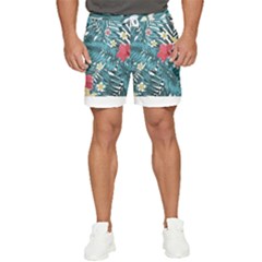 Hawaii T- Shirt Hawaii Floral Fashion T- Shirt Men s Runner Shorts by maxcute