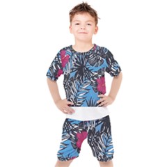 Hawaii T- Shirt Hawaii Flowering Trend T- Shirt Kids  Tee And Shorts Set by maxcute
