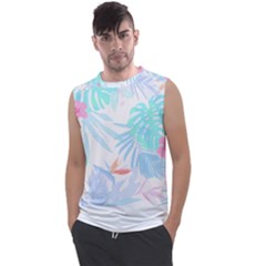 Hawaii T- Shirt Hawaii Flowers Creative T- Shirt Men s Regular Tank Top by maxcute