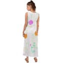 Hawaii T- Shirt Hawaii Ohana Fashion T- Shirt V-Neck Chiffon Maxi Dress View2