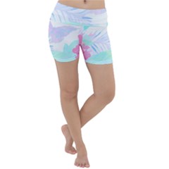 Hawaii T- Shirt Hawaii Umbelifloral Pattern T- Shirt Lightweight Velour Yoga Shorts by maxcute