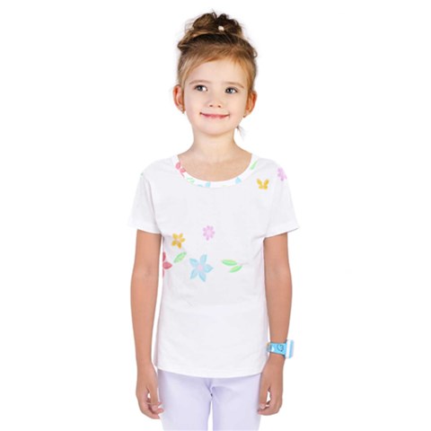 Hello Spring T- Shirt Happy Spring Yall Flowers Bloom Floral First Day Of Spring T- Shirt Kids  One Piece Tee by maxcute