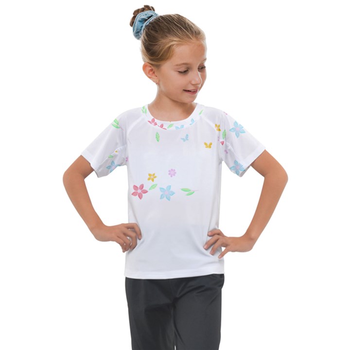 Hello Spring T- Shirt Happy Spring Yall Flowers Bloom Floral First Day Of Spring T- Shirt Kids  Mesh Piece Tee