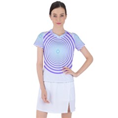 Hypnotic T- Shirt Hypnotize Royal Purple T- Shirt Women s Sports Top by maxcute