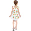 Irish T- Shirt Shamrock Pattern In Green White Orange T- Shirt Kids  Sleeveless Dress View2