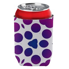 Purple Blue Repeat Pattern Can Holder by Ravend
