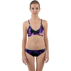 Spaceship Alien Futuristic Wrap Around Bikini Set