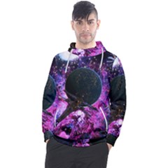 Spaceship Alien Futuristic Men s Pullover Hoodie by Ravend